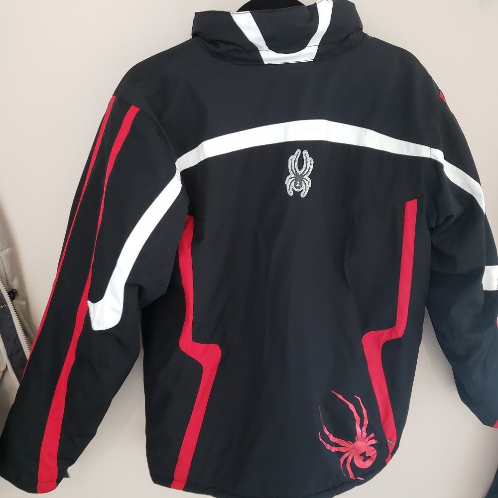 Spyder Ski Jacket Boys Size 20 - Picture 3 of 5